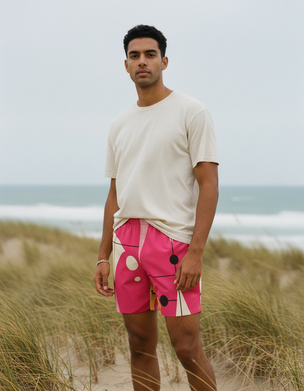 Men's Mid-Century Modern Swim Trunks