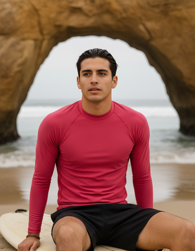 Men's Cherry rash guard