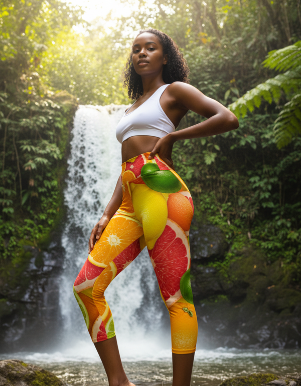 Twist Capri Yoga Leggings bikini — Dripper
