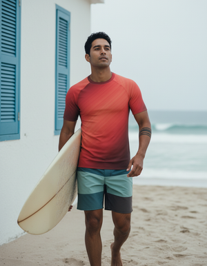 Lava Falls Spectrum Rash Guard Men's Rashguard — Dripper