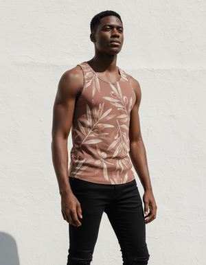 Men's Olive Branch Tank Top