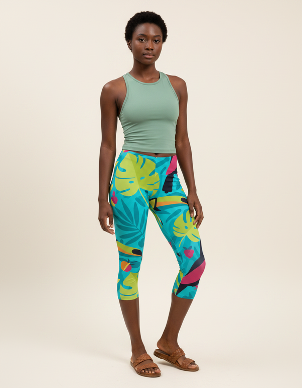 Tango Capri Leggings Capri Leggings — Dripper