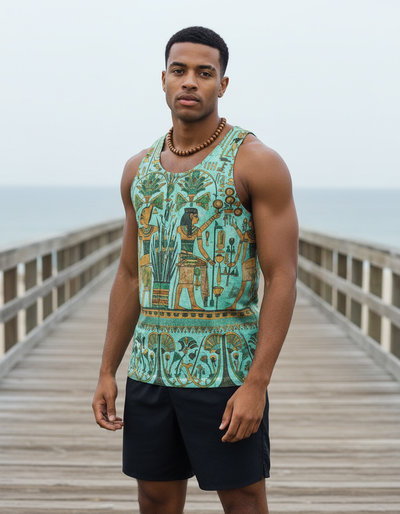 Men's Runway Emerald Isis Tank Top tank top