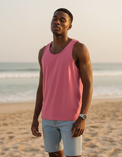 Men's Rose Tank Top tank top