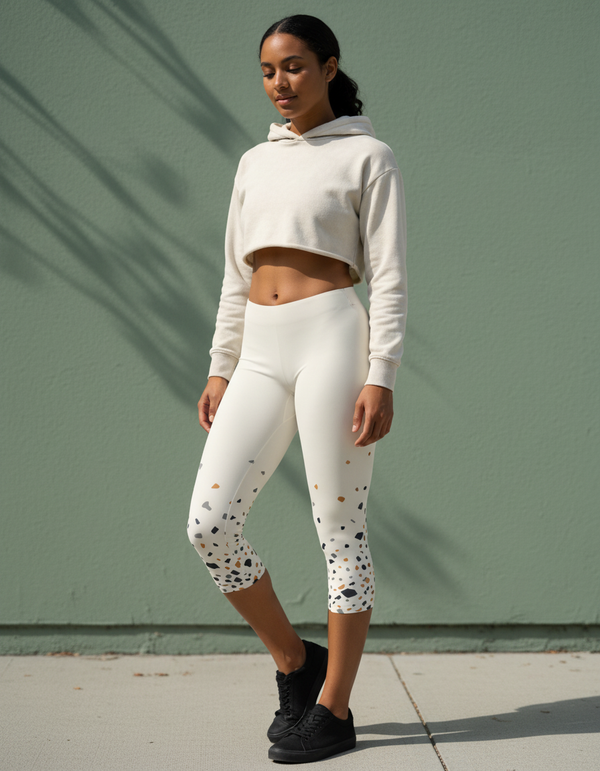 Terrazzo capri leggings