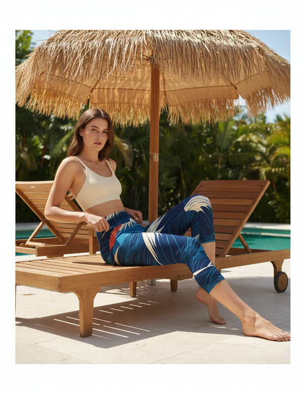 Zenith Capri Yoga Leggings bikini — Dripper