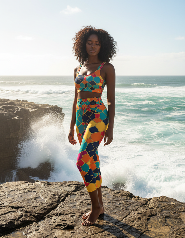 Yugen Capri Yoga Leggings Capri Yoga Leggings — Dripper