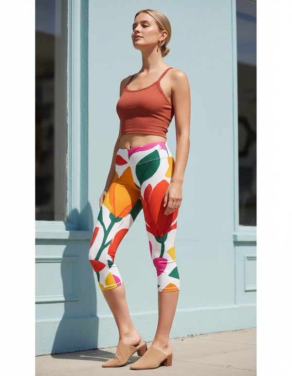 Reverie Capri Leggings Capri Leggings — Dripper