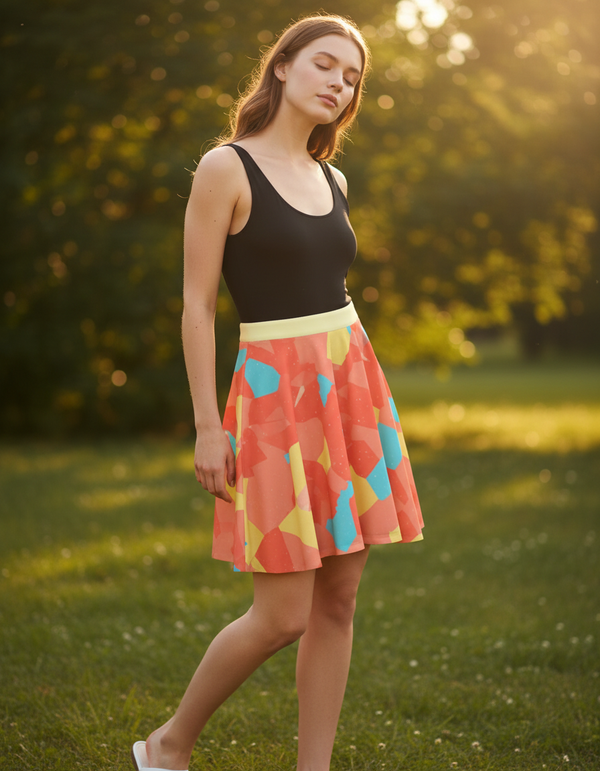 Geode Collection skater skirts