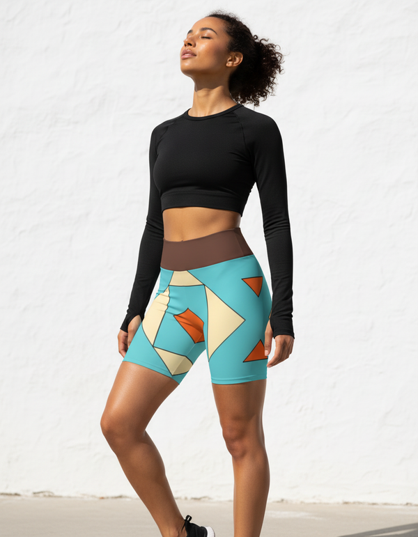 Yoga Shorts in Vector