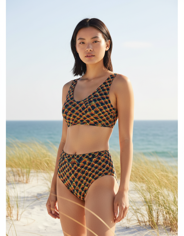 Kairo High-Waisted Bikini High-Waisted Bikini — Dripper