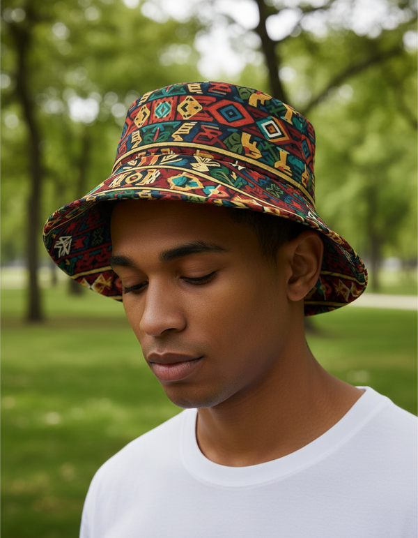 Geometric Dream Estilo Bucket Hat