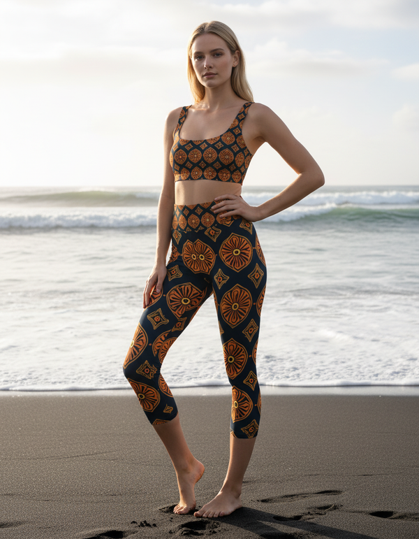 Yuki Capri Yoga Leggings bikini — Dripper