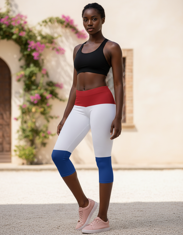 Pride Leggings Capri Leggings — Dripper