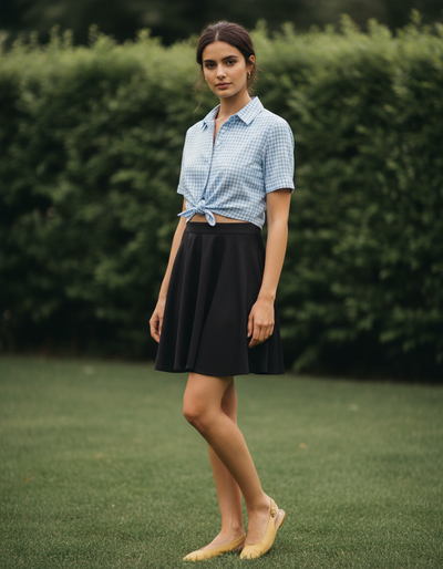 Ink Skater Skirt skater skirt