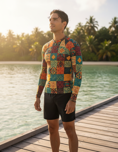 Men's Pulse rash guard