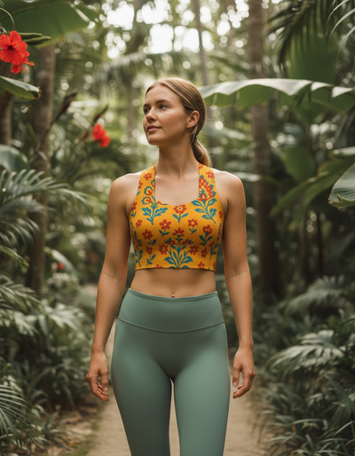 Sutra Longline Sports Bra longline sports bra