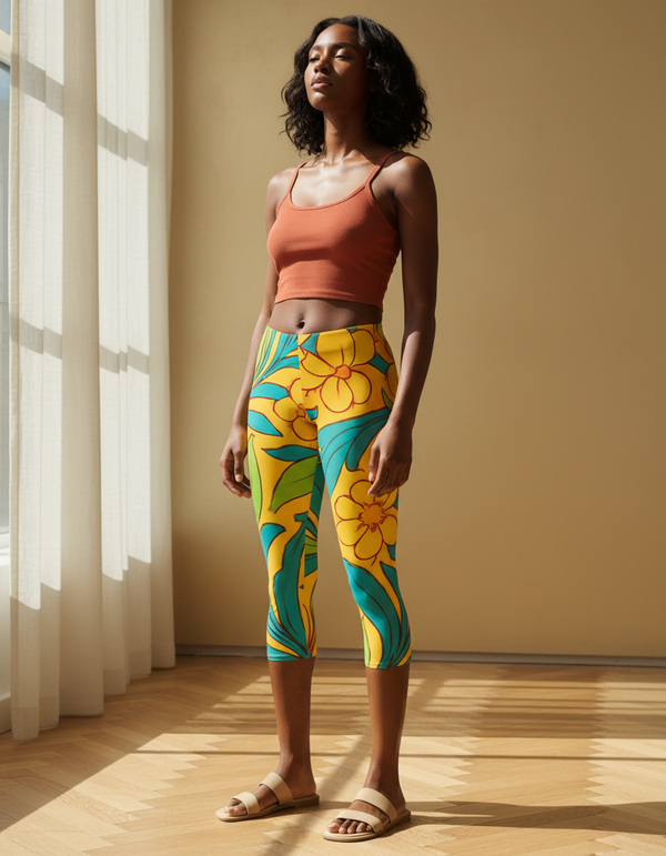 Amaryllis Capri Leggings bikini — Dripper