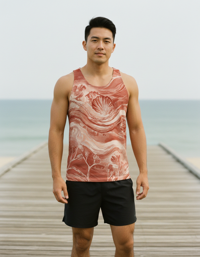 Men's Lava Falls Tidepool Tank Top tank top