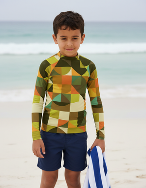 Acacia Dwell Kids Rash Guard Kids Rash Guard — Dripper
