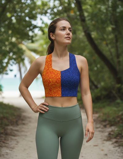 Vibrance Longline Sports Bra longline sports bra