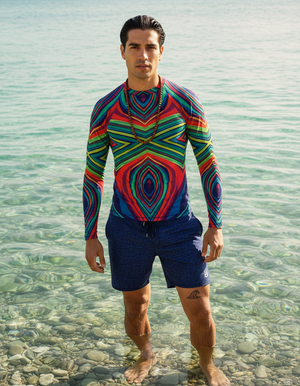 Pulse Rash Guard Men's Rashguard — Dripper