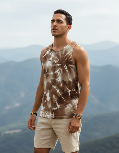 Men's Coffee Bean Nebula Tank Top tank top