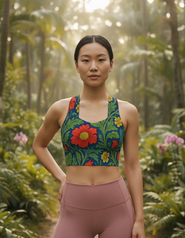 Tulip longline sports bras