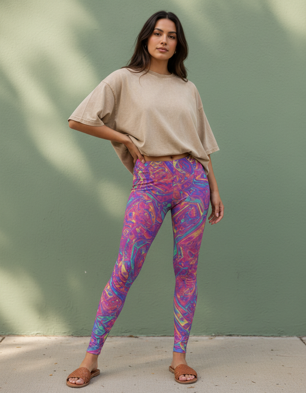 Neon Leggings bikini — Dripper