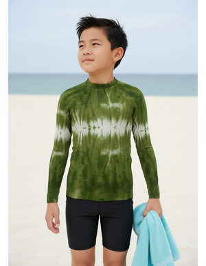 Sycamore Aqua Youth Rash Guard bikini — Dripper