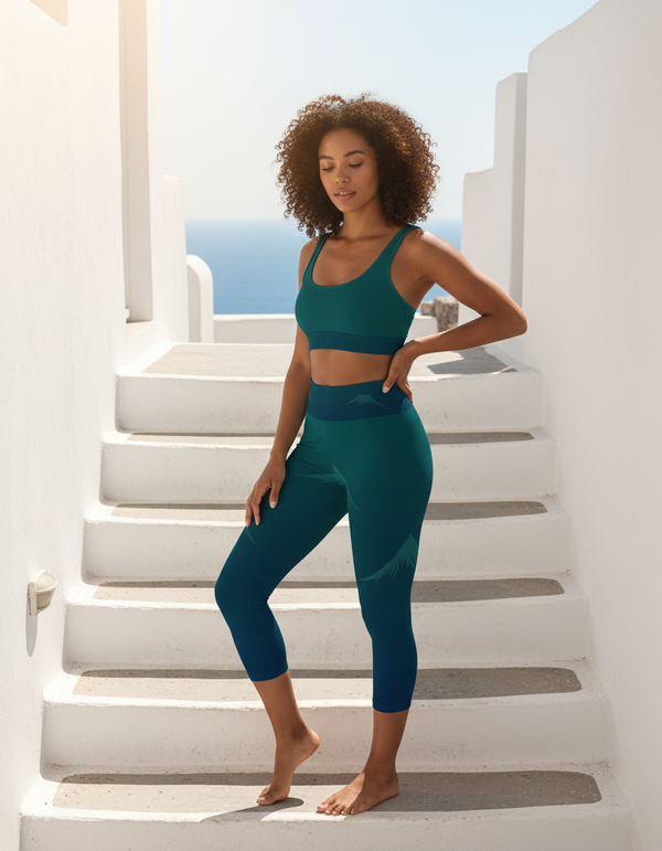 Zenith Capri Yoga Leggings Capri Yoga Leggings — Dripper
