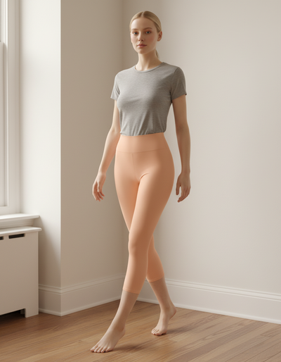 Peach Fuzz Capri Yoga Leggings capri yoga leggings