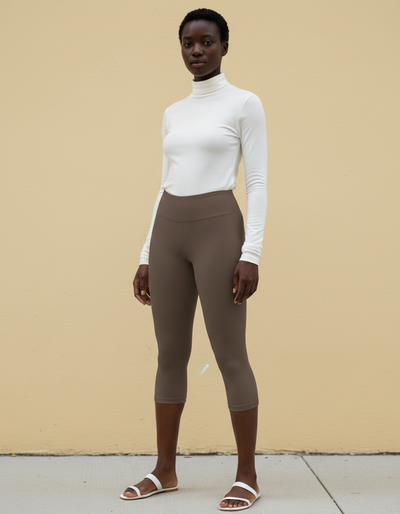 Umber Capri Leggings capri leggings