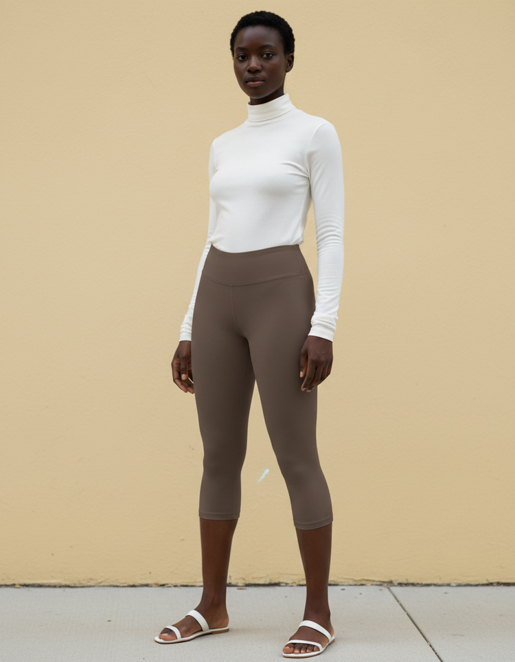 Umber Leggings Capri Leggings — Dripper