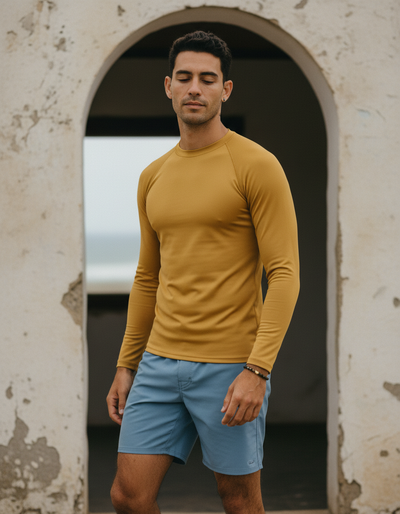 Men's Butterscotch rash guard