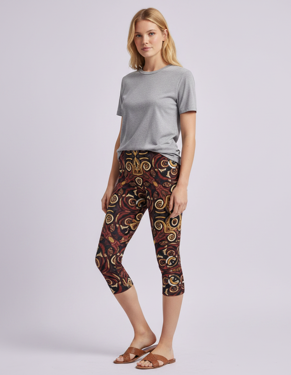 Lara Capri Leggings bikini — Dripper