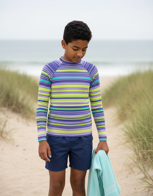 Rhodonite Eclipse Youth Rash Guard Youth Rash Guard — Dripper