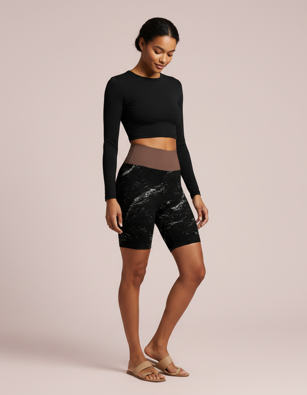 Obsidian Collection yoga shorts