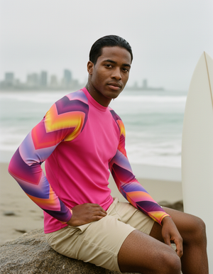 Men's Pulse men's short-sleeve rashguards