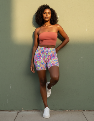 Rimpa Short Shorts Short Shorts — Dripper