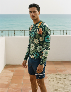 Alexandrite Elysium Rash Guard Men's Rashguard — Dripper