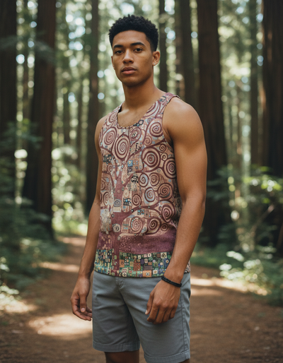 Men's Burnished Lilac Aether Tank Top tank top