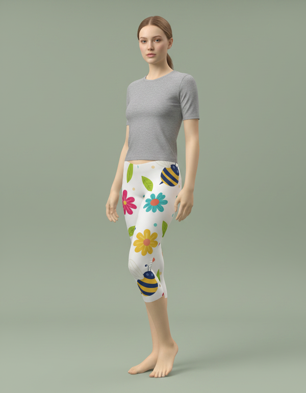 Buzz Capri Leggings Capri Leggings — Dripper