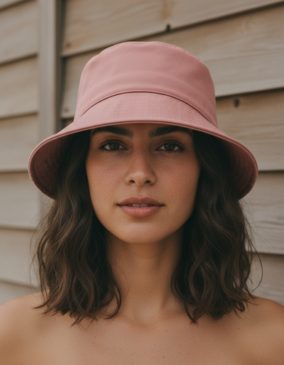 Dusty Rose Bucket Hat bucket hat