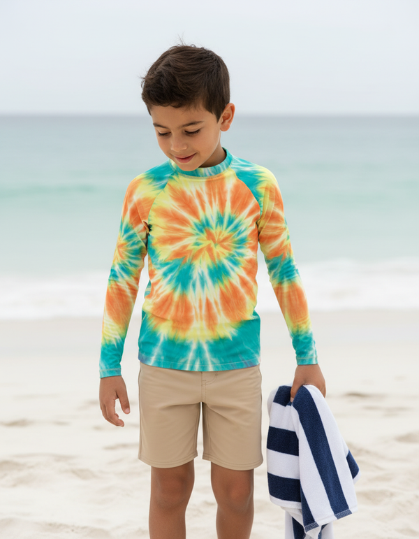 Tie-dye Collection Rash Guard rashguards