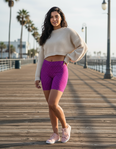 Electric Fuchsia Abyss Short Shorts short shorts