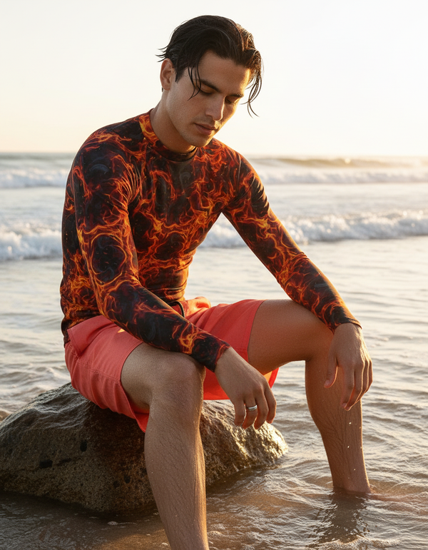 Blaze Rash Guard bikini — Dripper