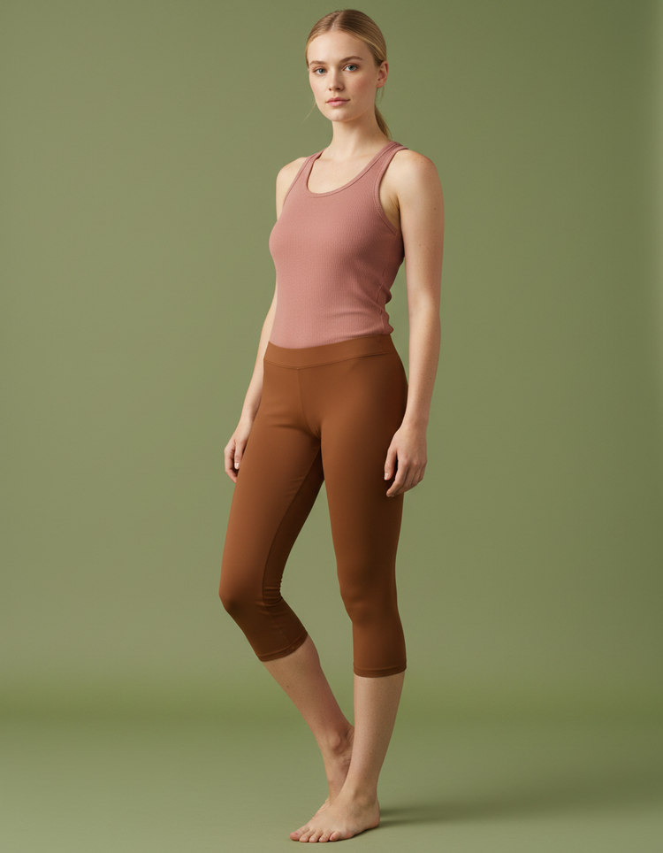 Saddle Leggings Capri Leggings — Dripper