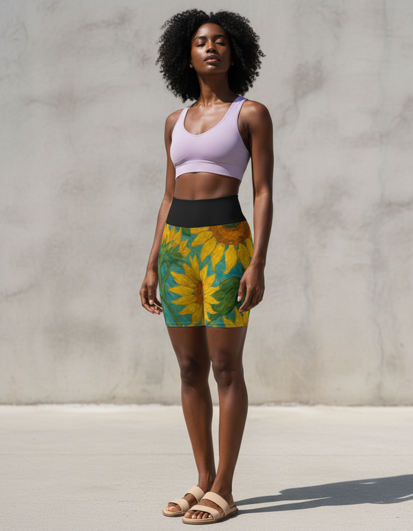 Aurora Yoga Shorts bikini — Dripper