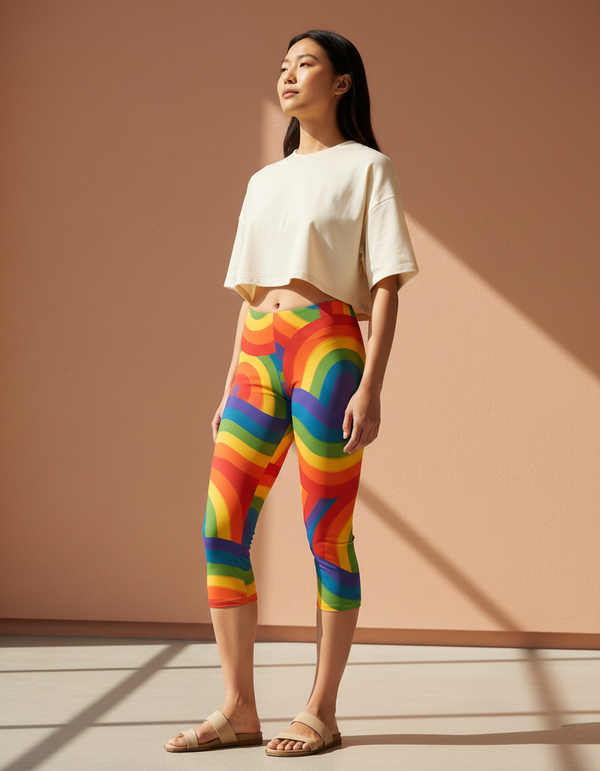 Chroma Capri Leggings Capri Leggings — Dripper